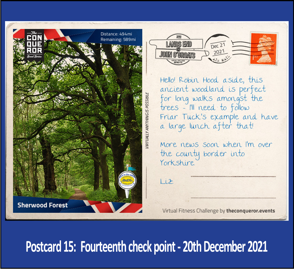 Postcard 15 - 20th December 2021